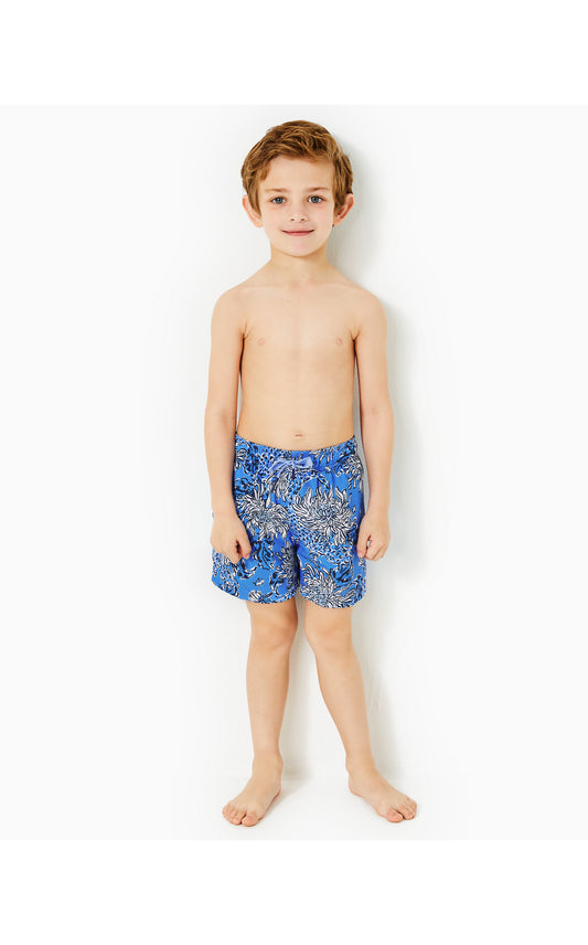 ST Youth Croc and Lock It Swim Trunk