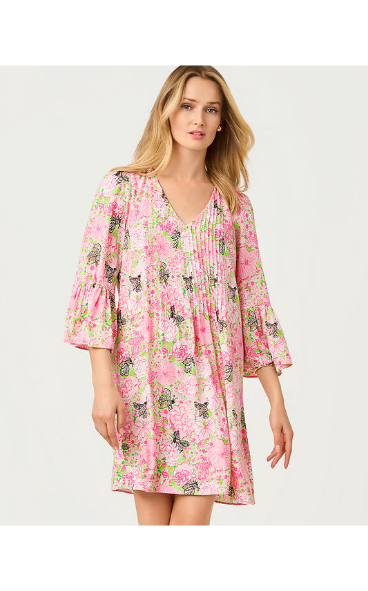 Danika Tunic Dress - Pistachio Macaron - Bees Knees