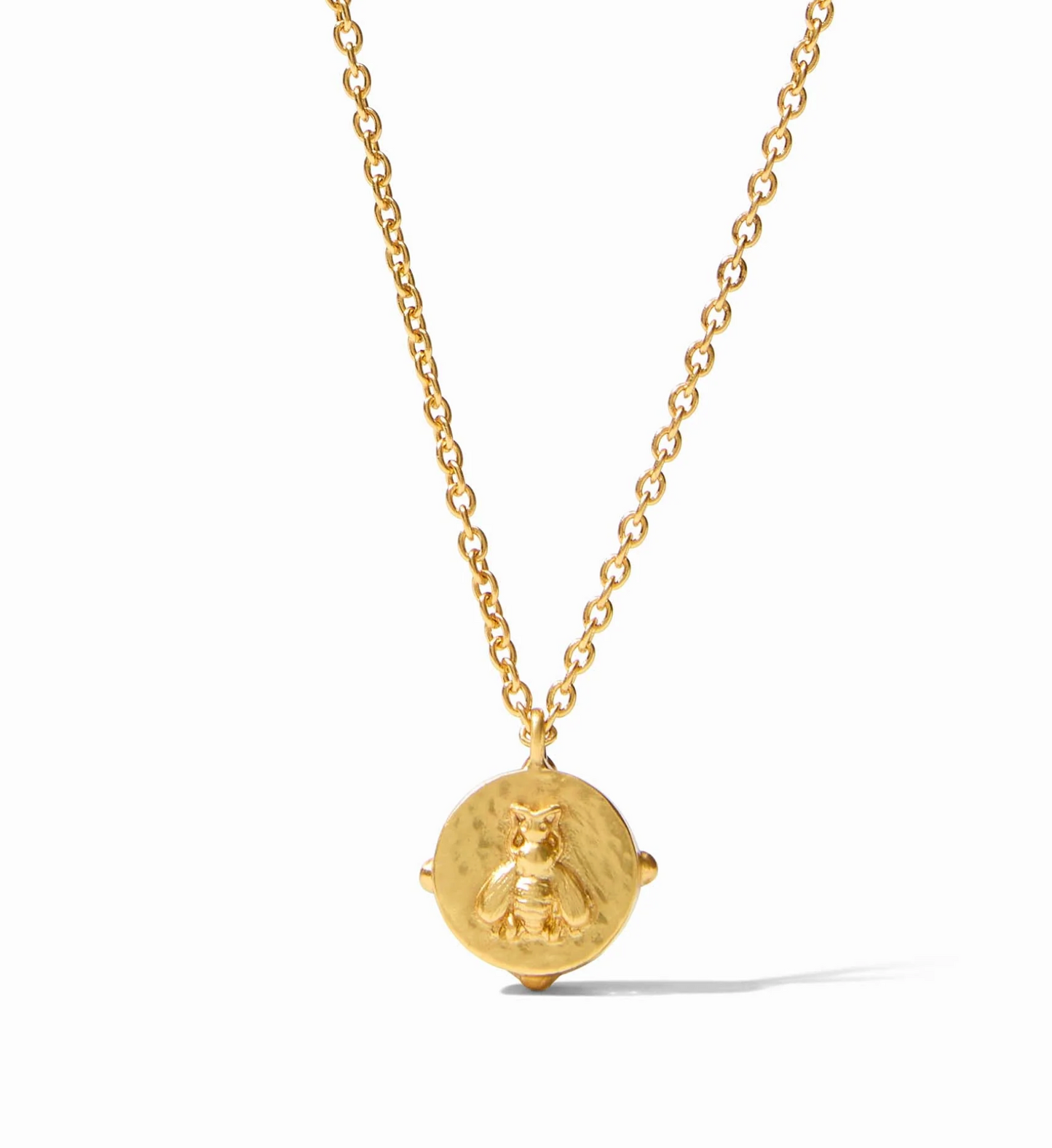 Honeybee Solitaire Necklace - Pearl