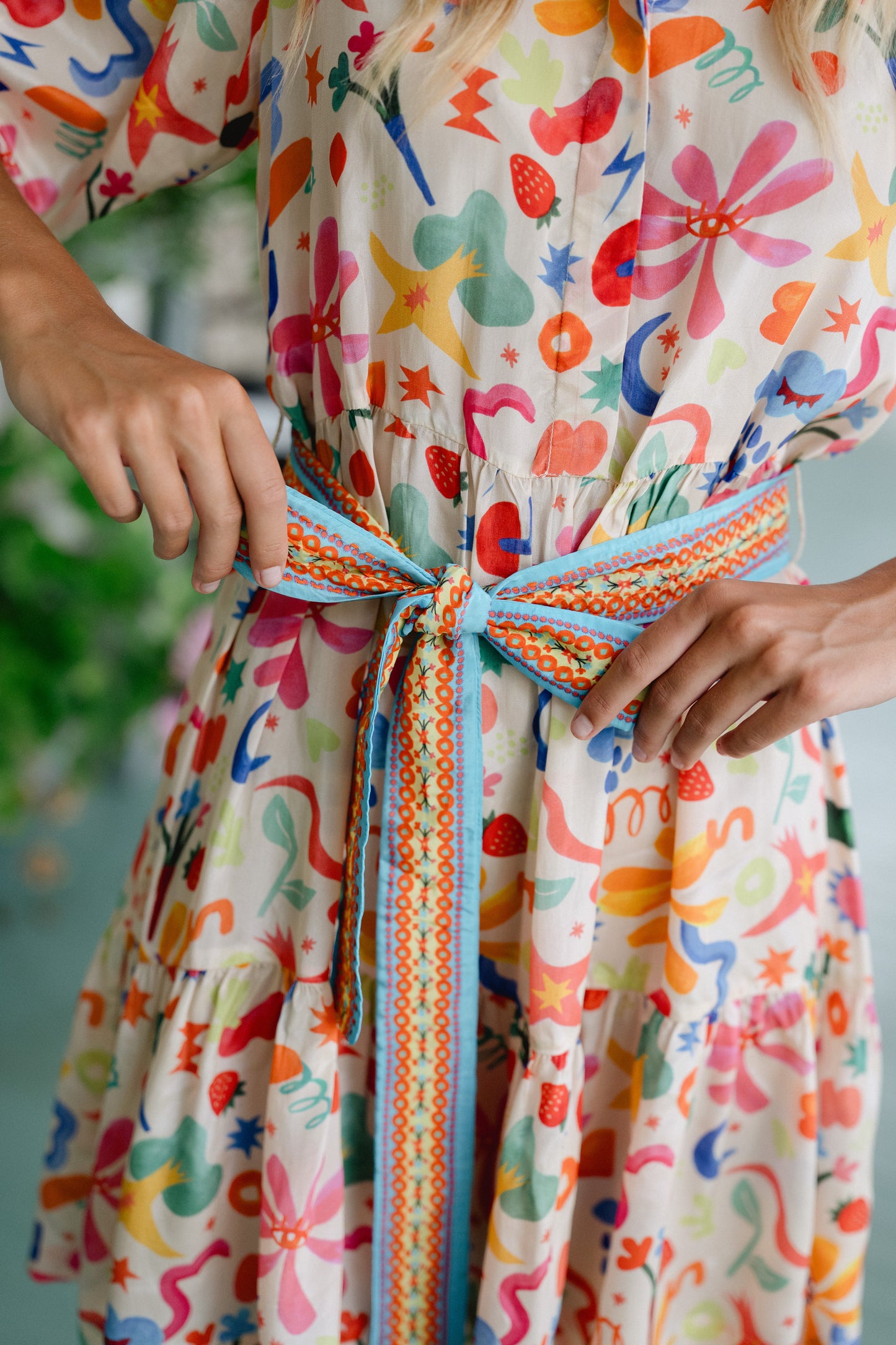 Hazel Mini Dress - Starlit Petals