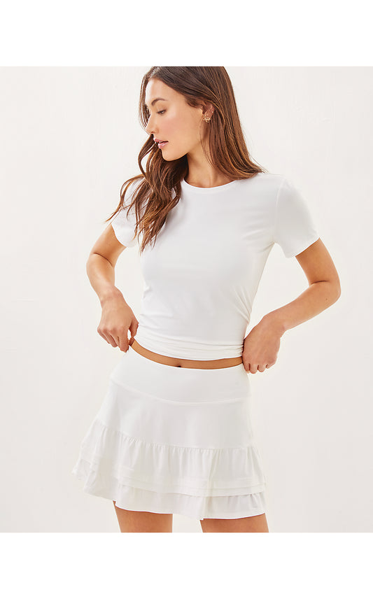 Aqualina Skort -  Resort White