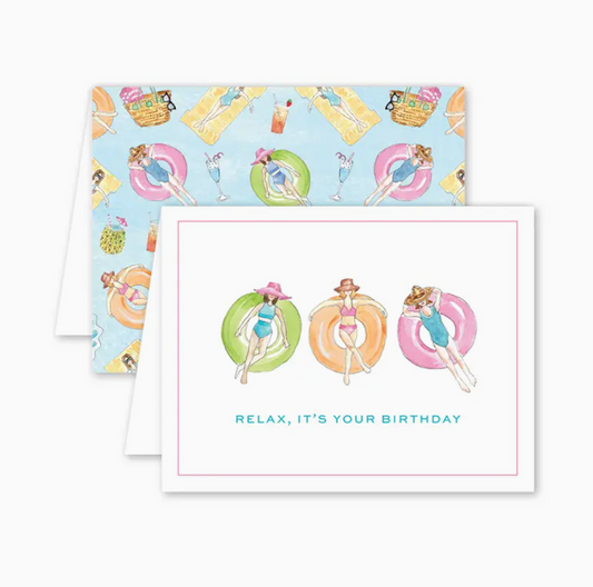 Cabana Birthday | Single Card