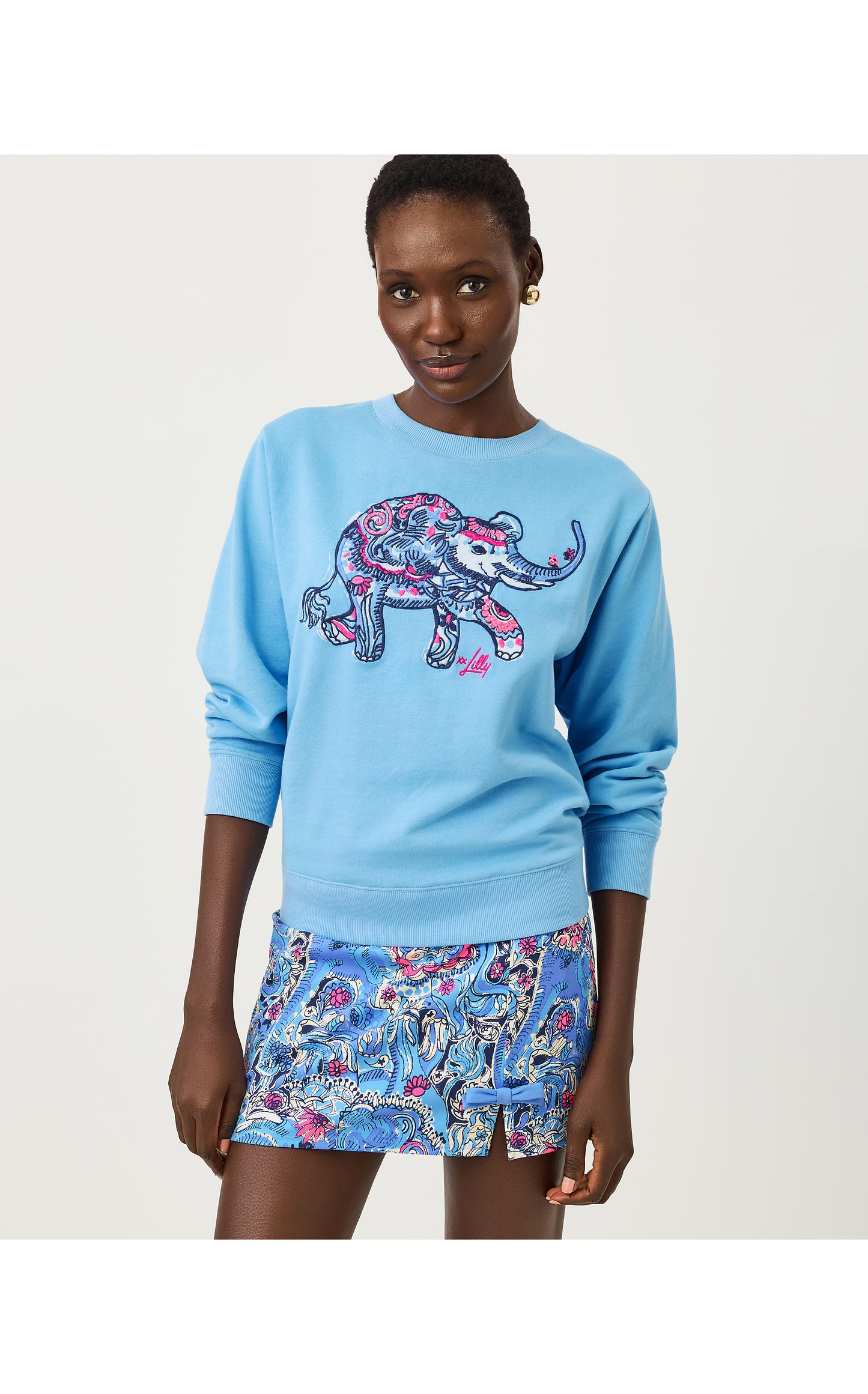 Ballad Sweatshirt - Paisley Parade