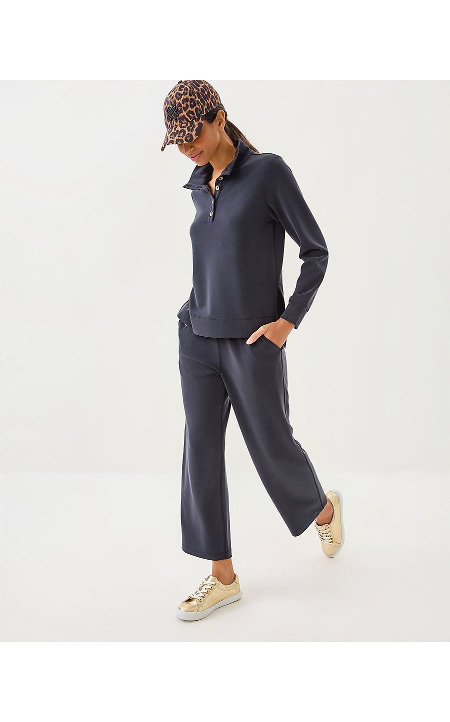 Alwyn Crop Pant - Noir