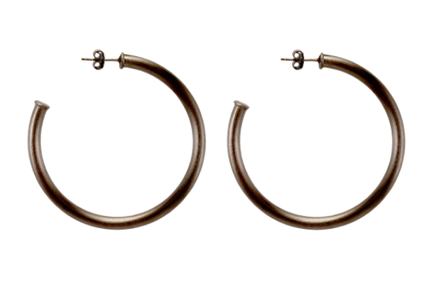 Small Gunmetal Everyone's Favorite Hoop Earrings