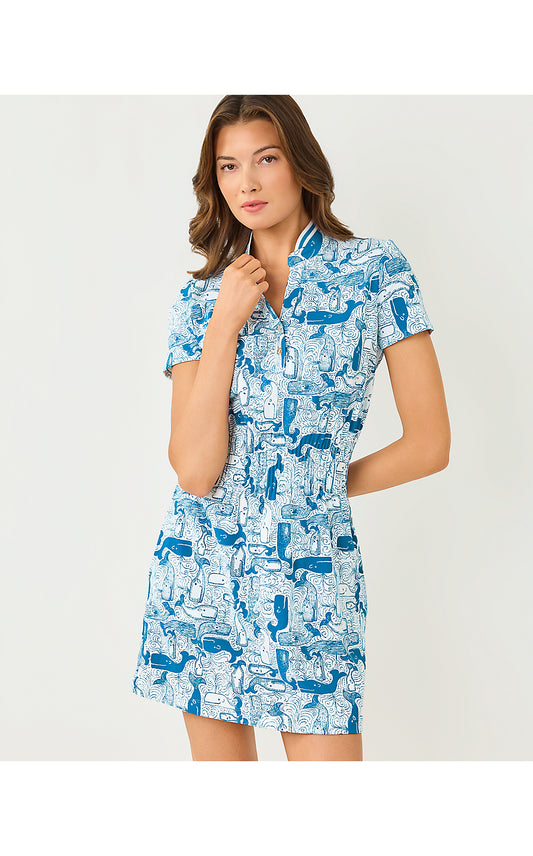 Love Active Dress - Nassau Blue - Thar She Blows