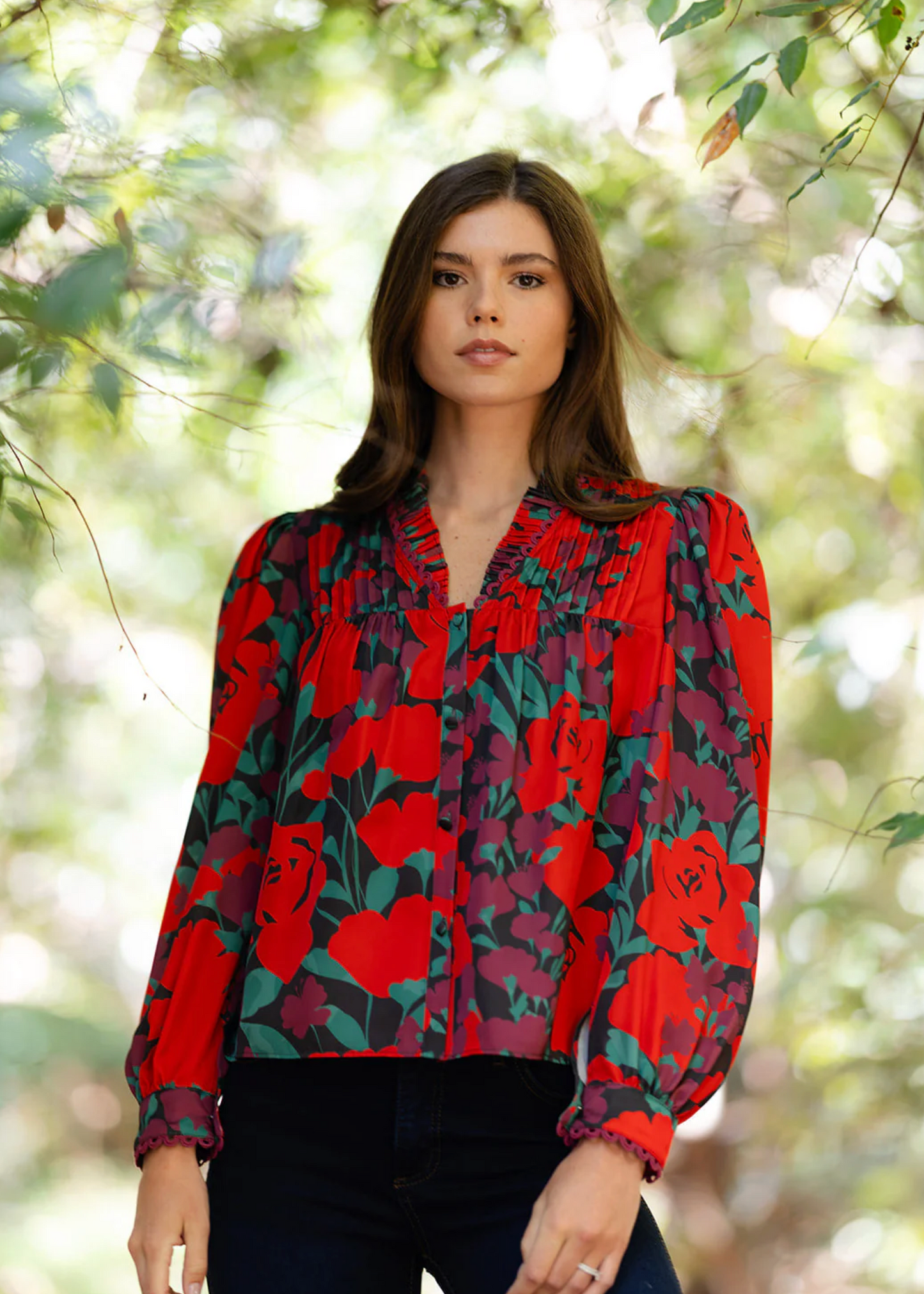 Oliver Top - Legacy Floral