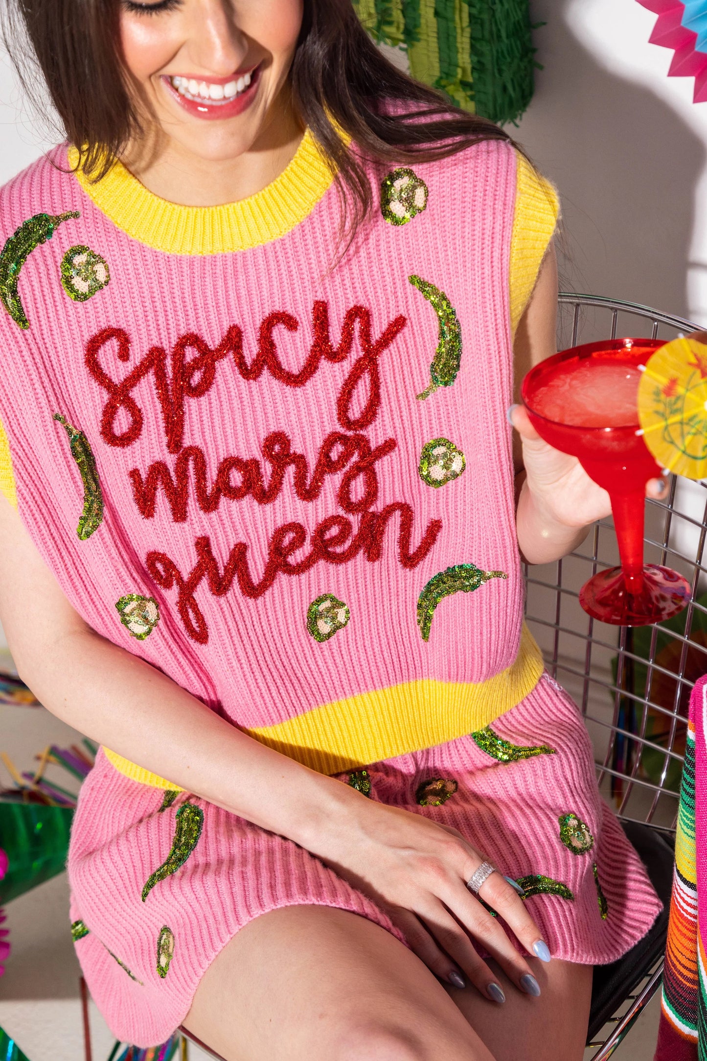 Spicy Marg Queen Sweater Vest