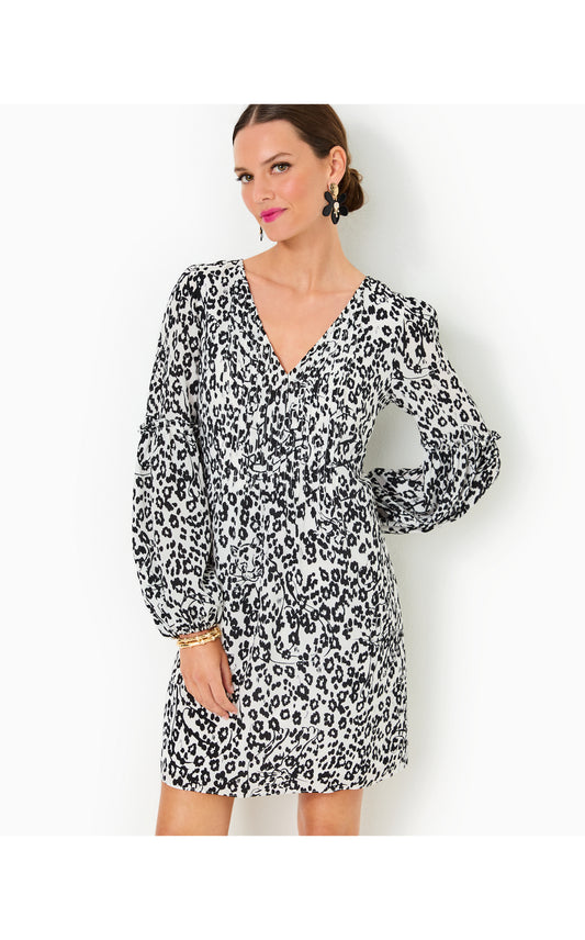 Cleme Silk Dress - Lets Pawty