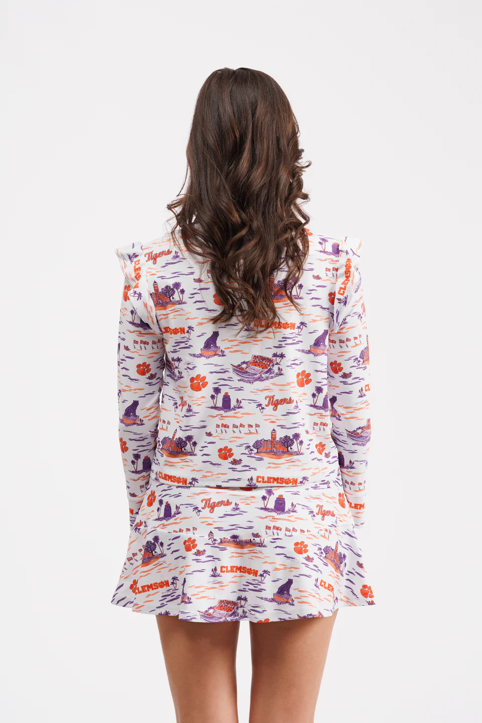 The Molly Skort - Clemson Toile