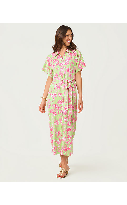 McKennon Maxi Dress - Pistachio Macaron - Alina