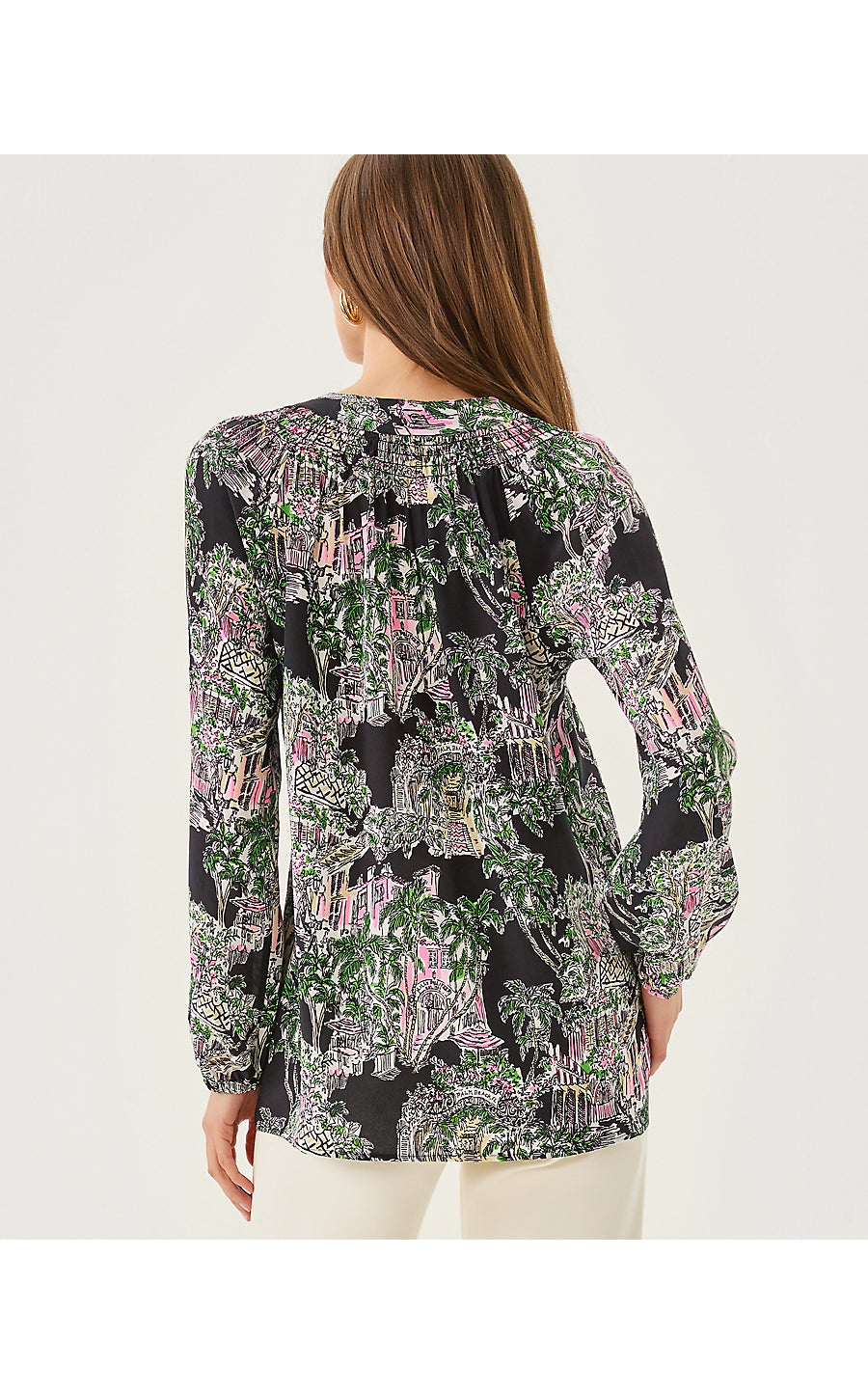 Elsa Top - Onyx - PB Anniversary Toile