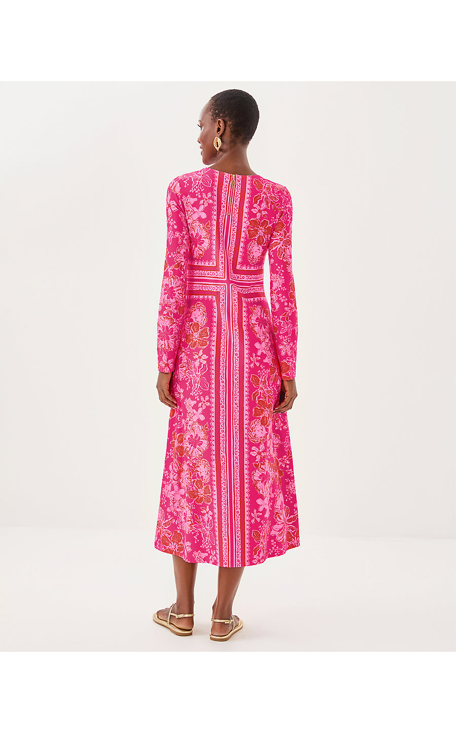 Zelena Dress - Sun Shell Pink - Big Party