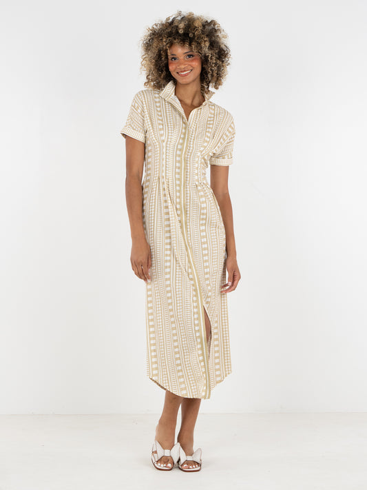 Georgia Dress - Piazza Stripe
