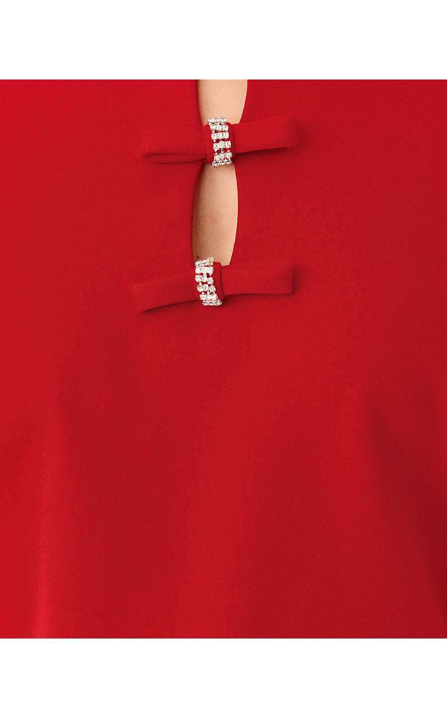 Ethenia Knit Top - Cranberry Red