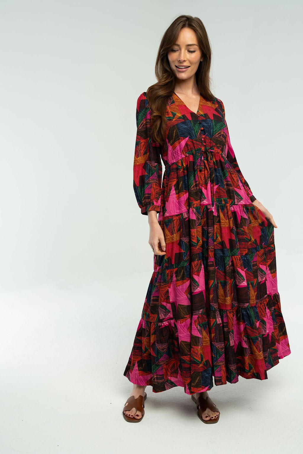Maria Maxi Dress - Multi