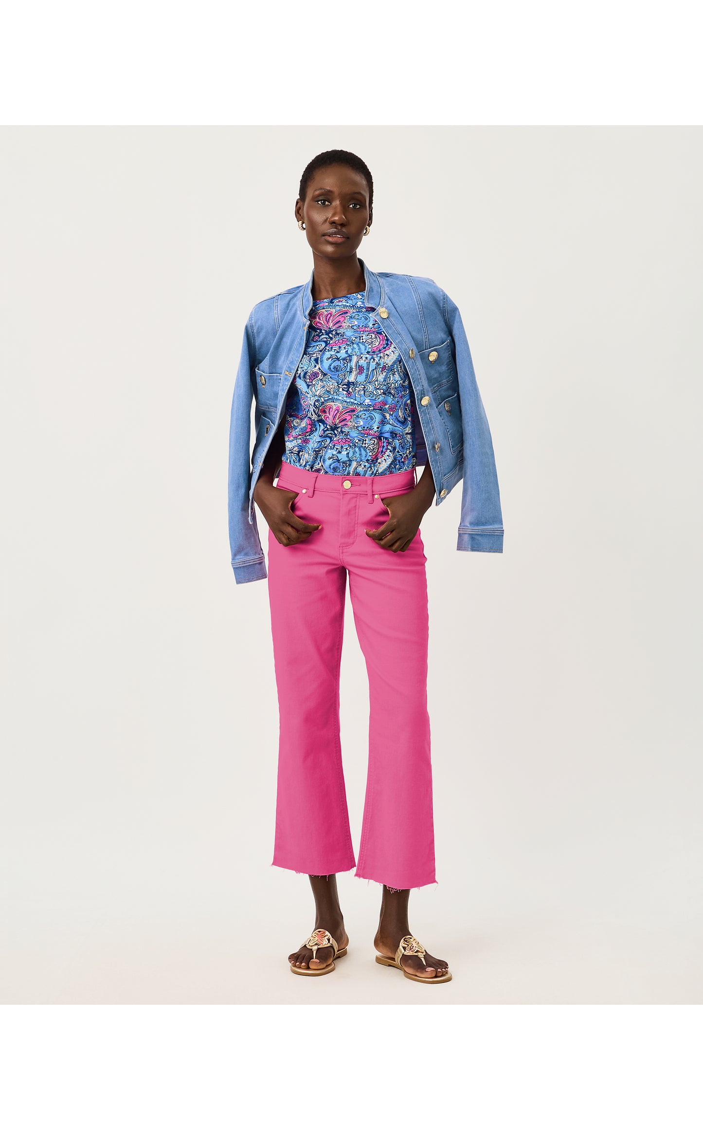 Lindessa Jean - Pink Aster