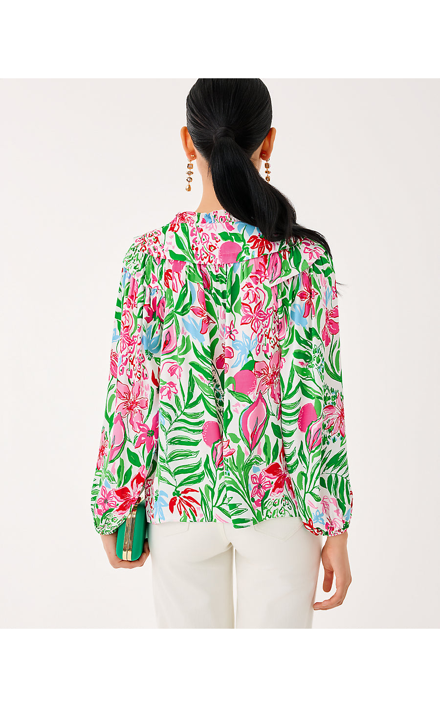 Japhia Top - Glowing Gardens
