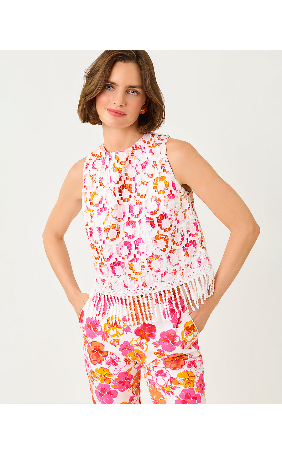 Annaleese Crop Top - Pansy Fansy