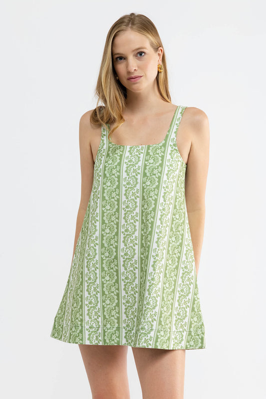 Helen Dress - Tart Stripe