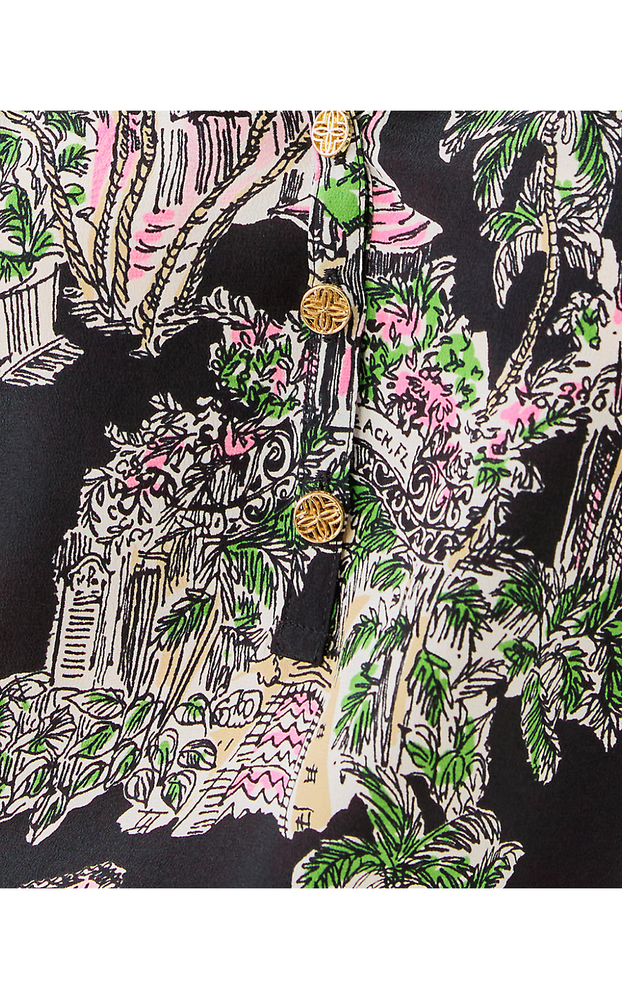 Elsa Top - Onyx - PB Anniversary Toile