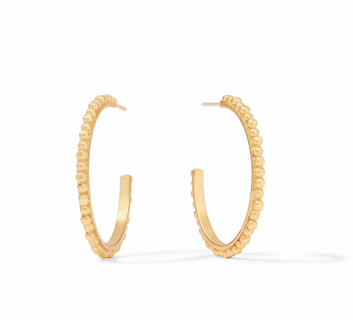 Colette Bead Hoop - Gold - L