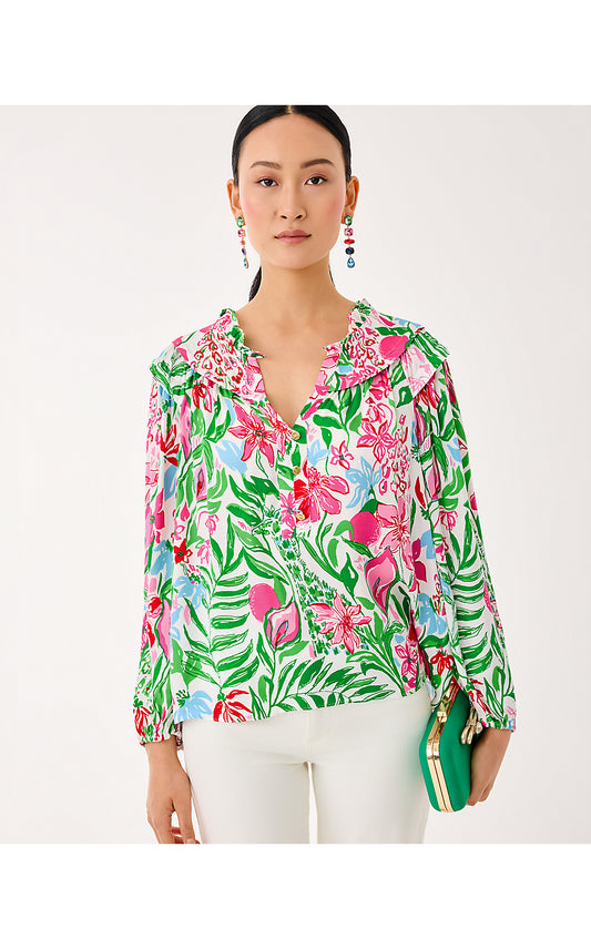 Japhia Top - Glowing Gardens