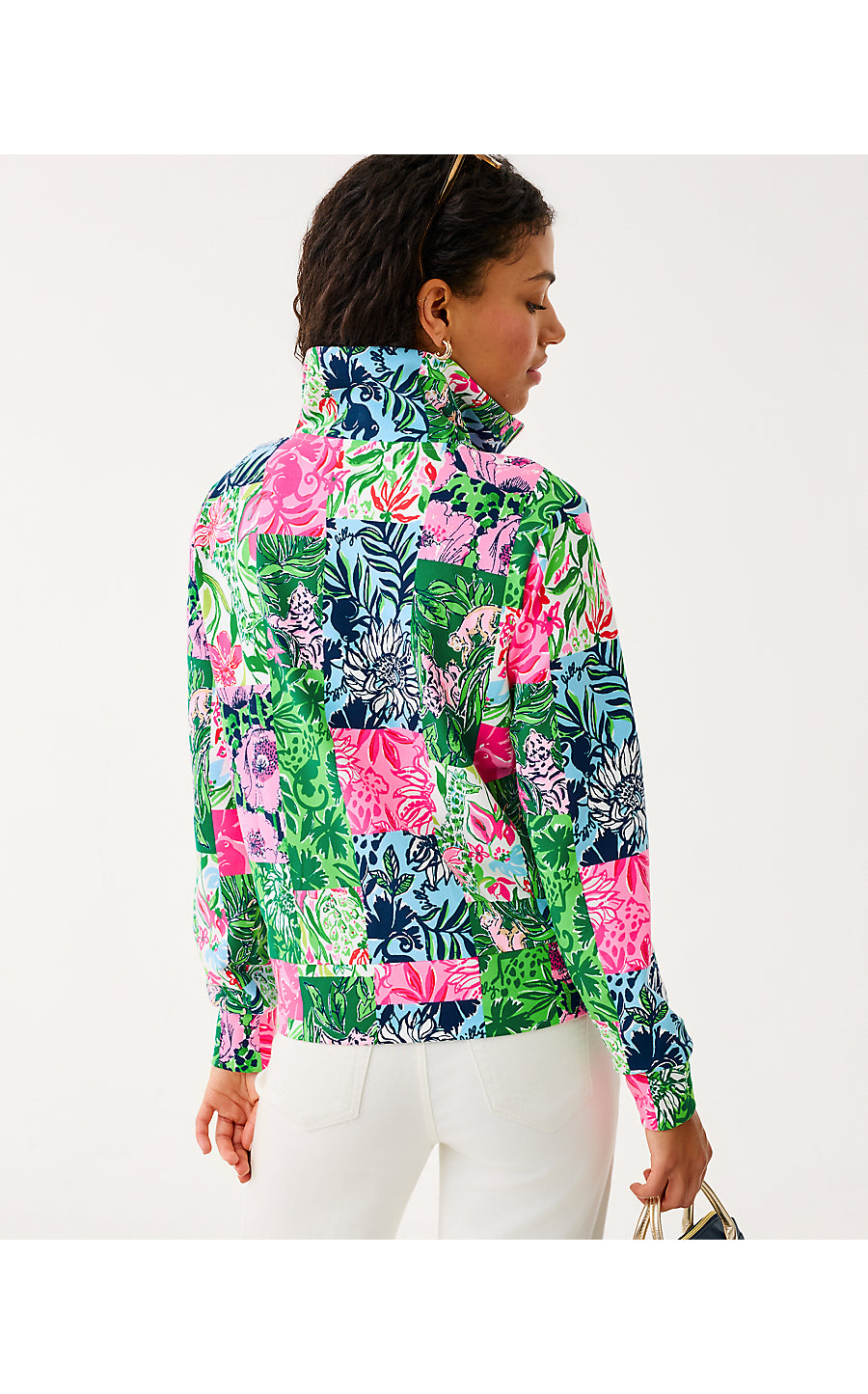 Eleni Pullover - Party Punch Patch