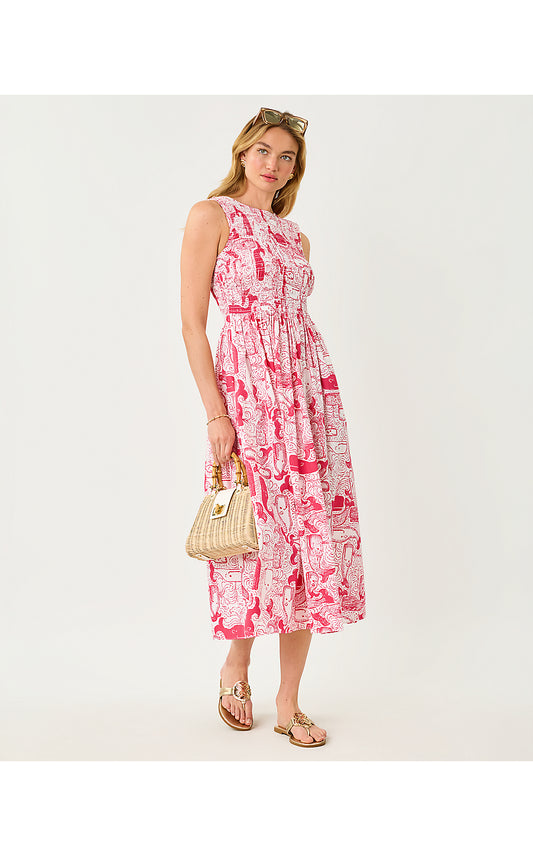 Daisey Midi Dress - Thar She Blows