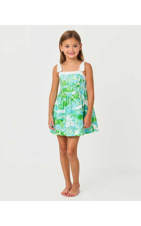 Mini Cheri Dress - Capri Blue - Galloping Gals