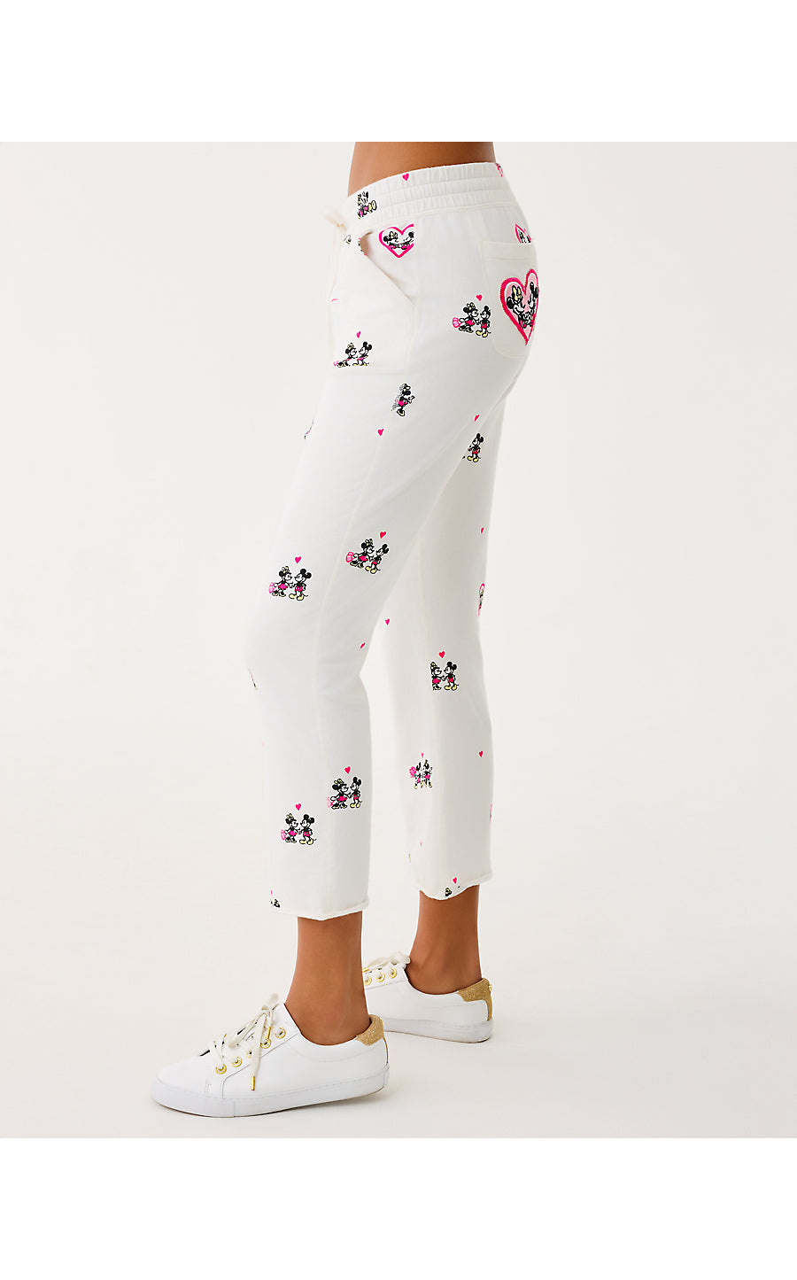 Playa Crop Terry Pant - Disney