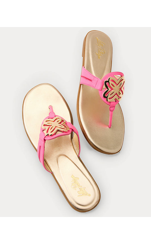 The Lilly Sandal - Cherry Blossom Pink