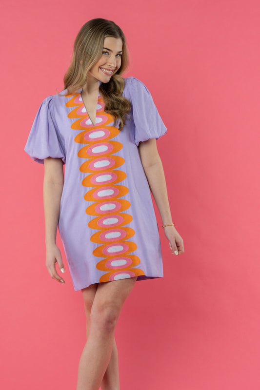 Hampton Mini Dress - Lavender