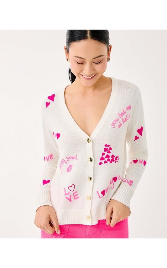 Tippery Cardigan - Valentines Day
