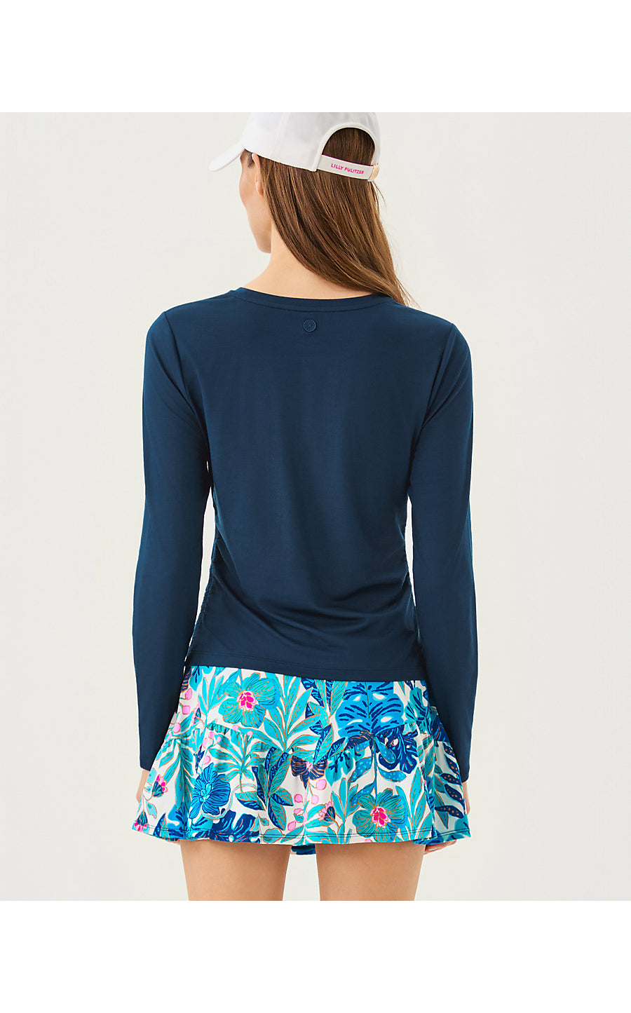 Heston Long Sleeve Tee - Low Tide Navy