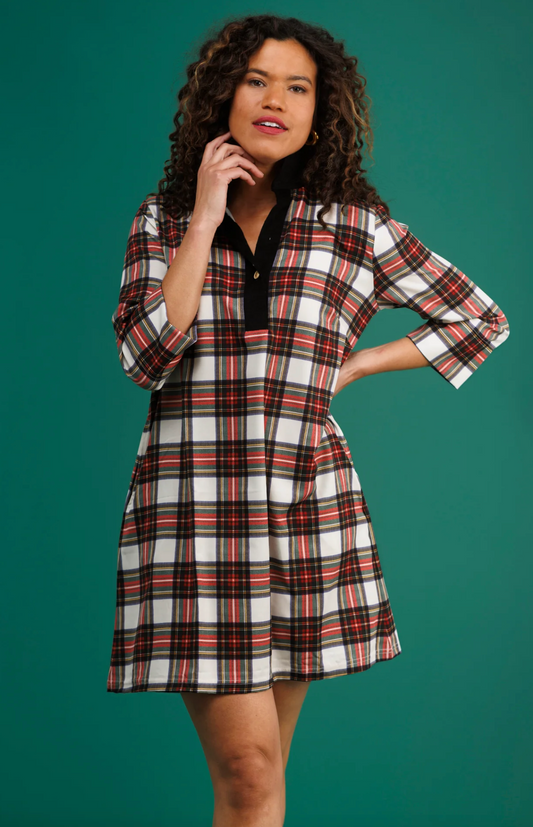 Sophia Dress - Winter Tartan