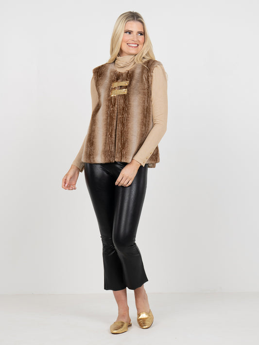 Roxy Vest - Fur