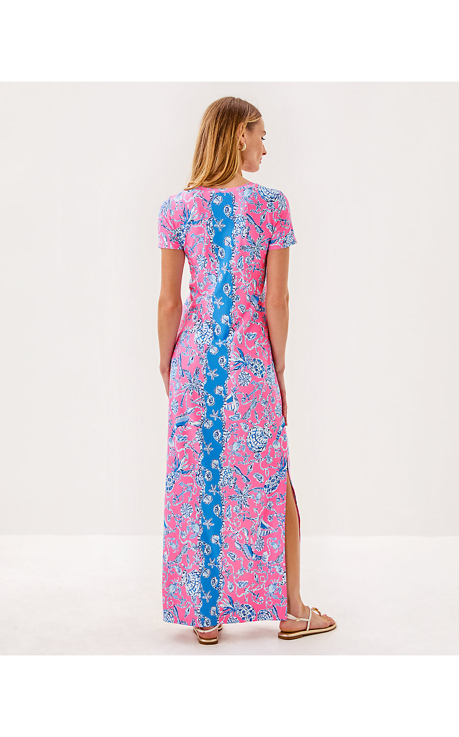 Kaden Maxi Dress - Rousseau Pink - Barefoot Beachcombers