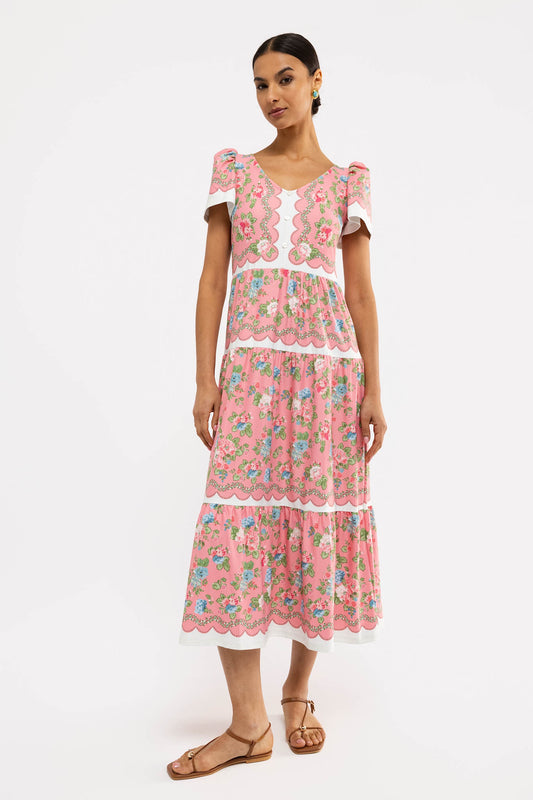 Agatha Dress - Cottage Rose