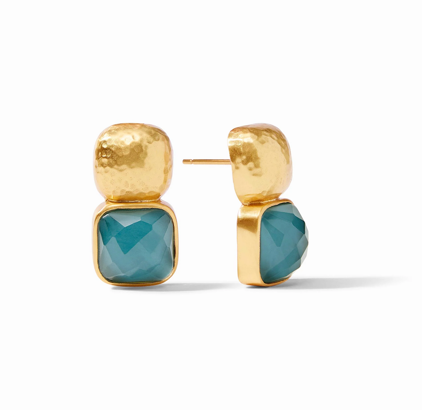 Catalina Earring - Iridescent Montana Blue