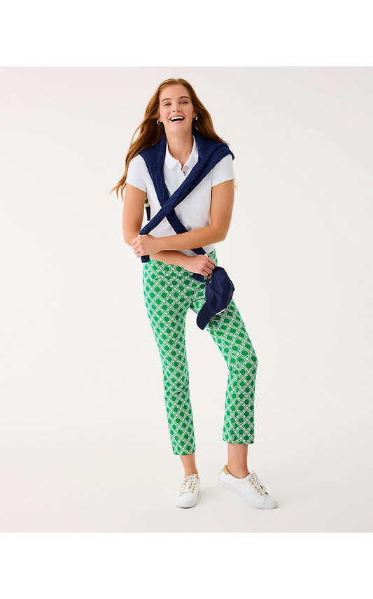 Corso Kick Flare Pant - Bamboo Green - Boo Green Open Butterfly
