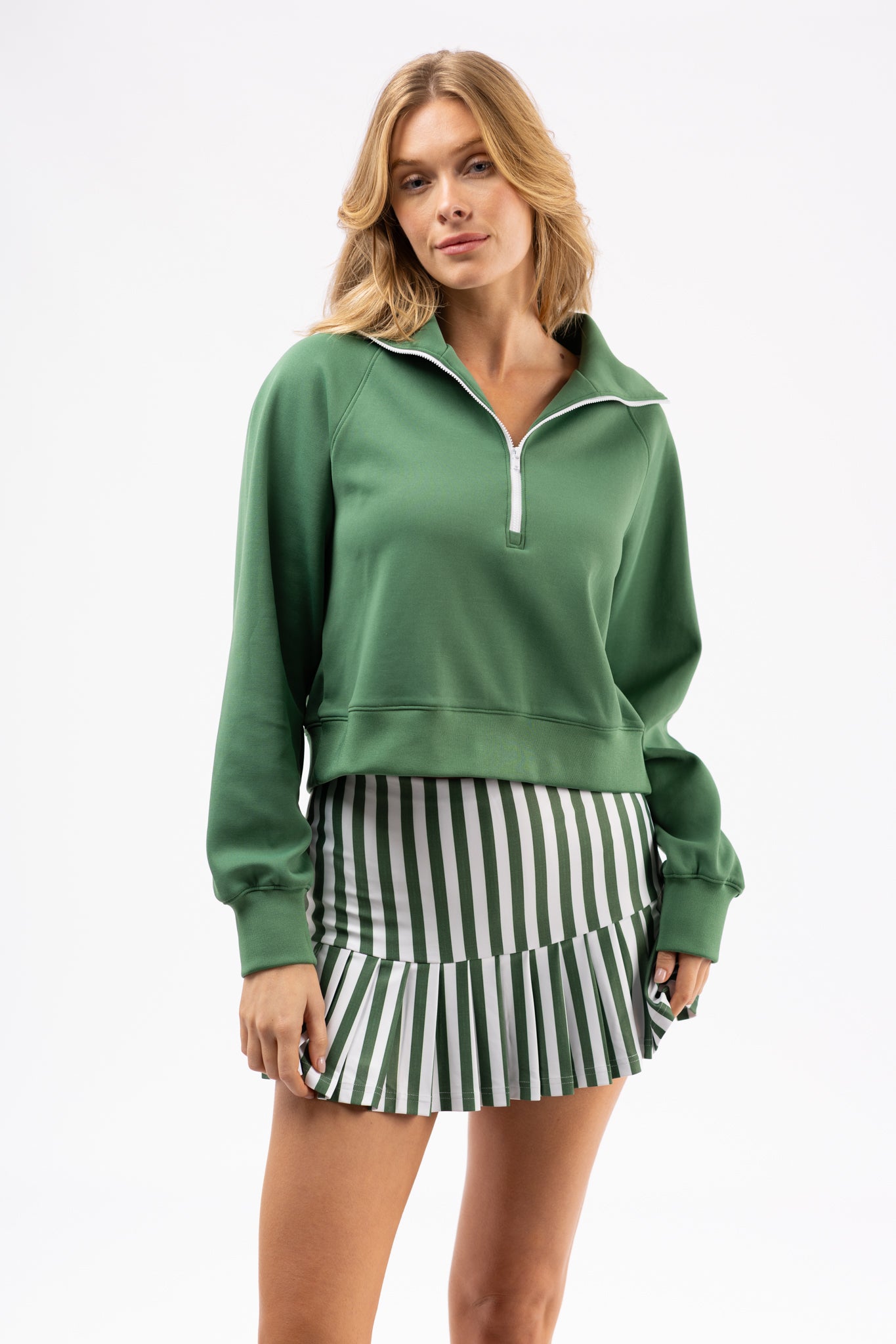 The Nora Sweatshirt - Boxwood