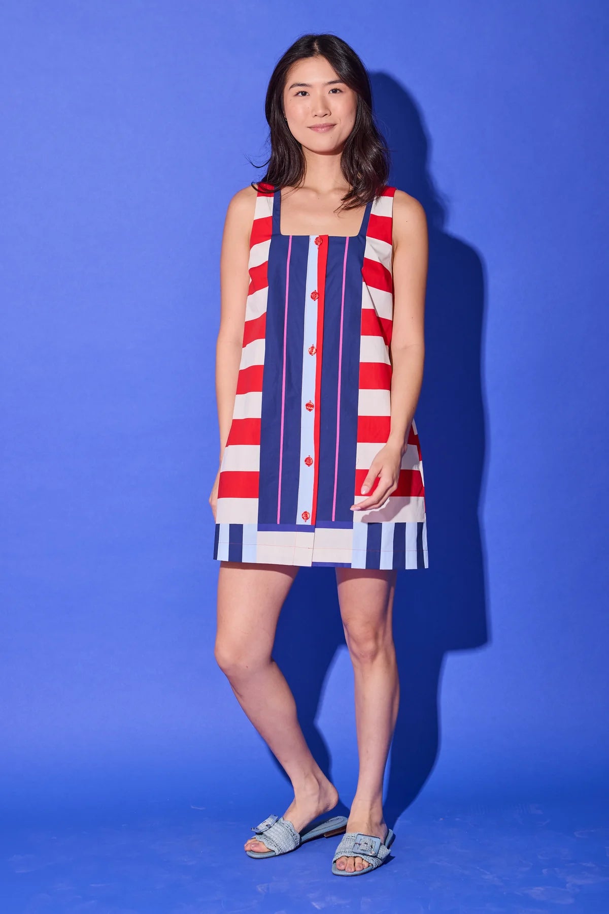 Bryson Dress - Maritime Stripe