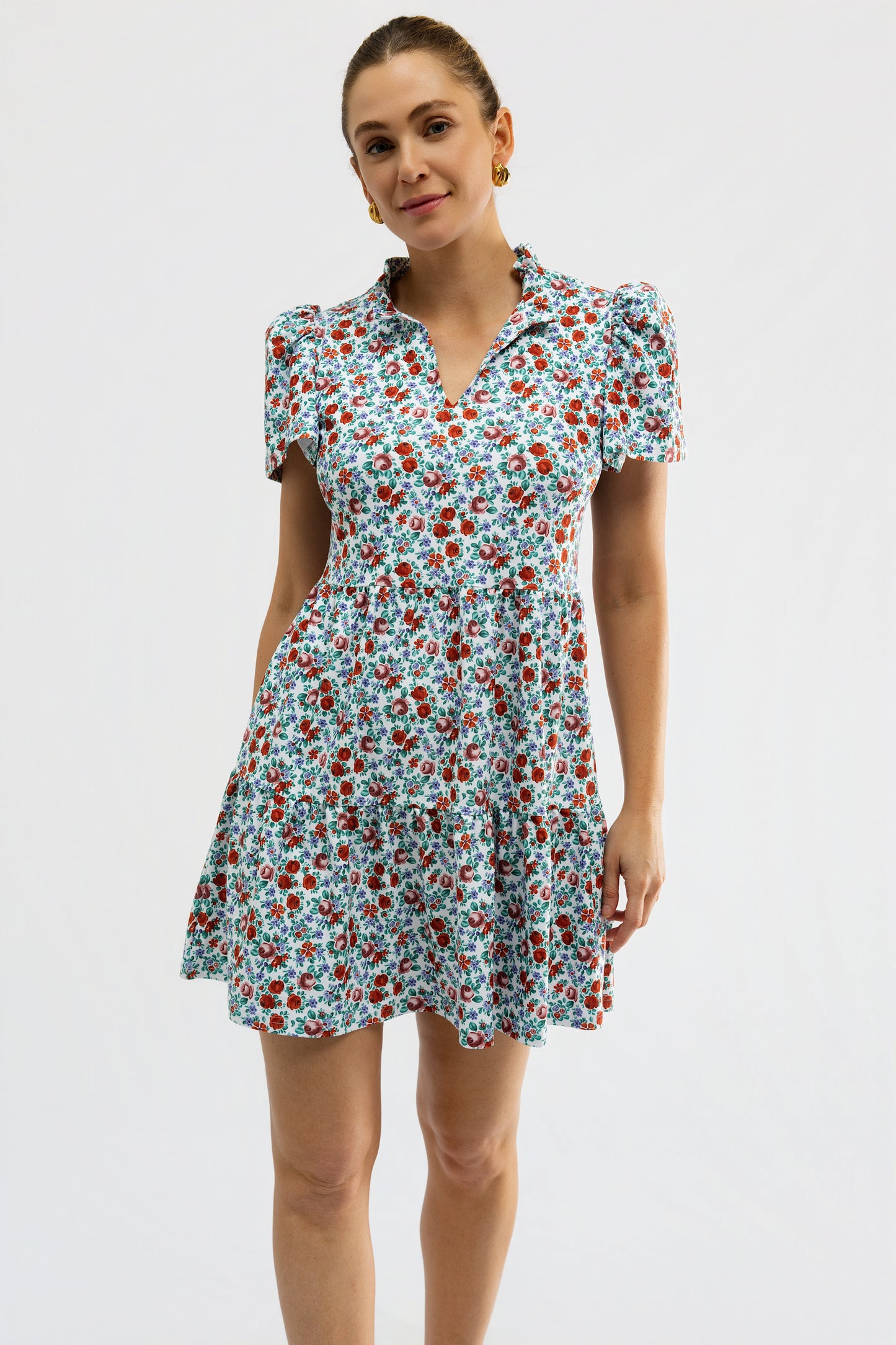 Navy Dress - Italian Porcelain