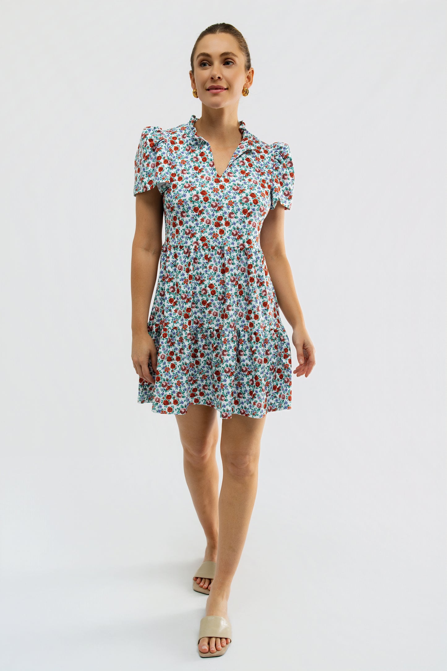 Navy Dress - Italian Porcelain