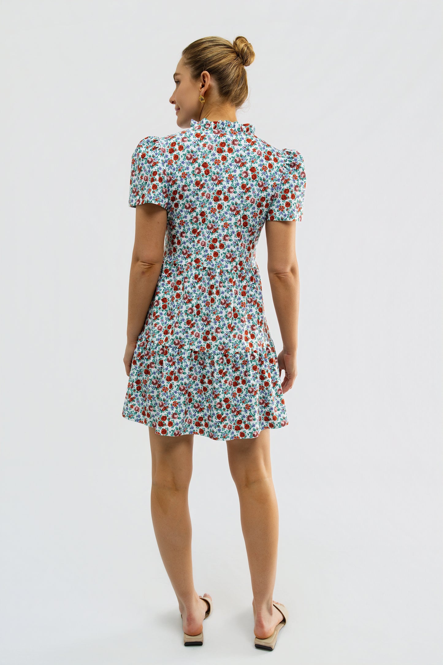 Navy Dress - Italian Porcelain