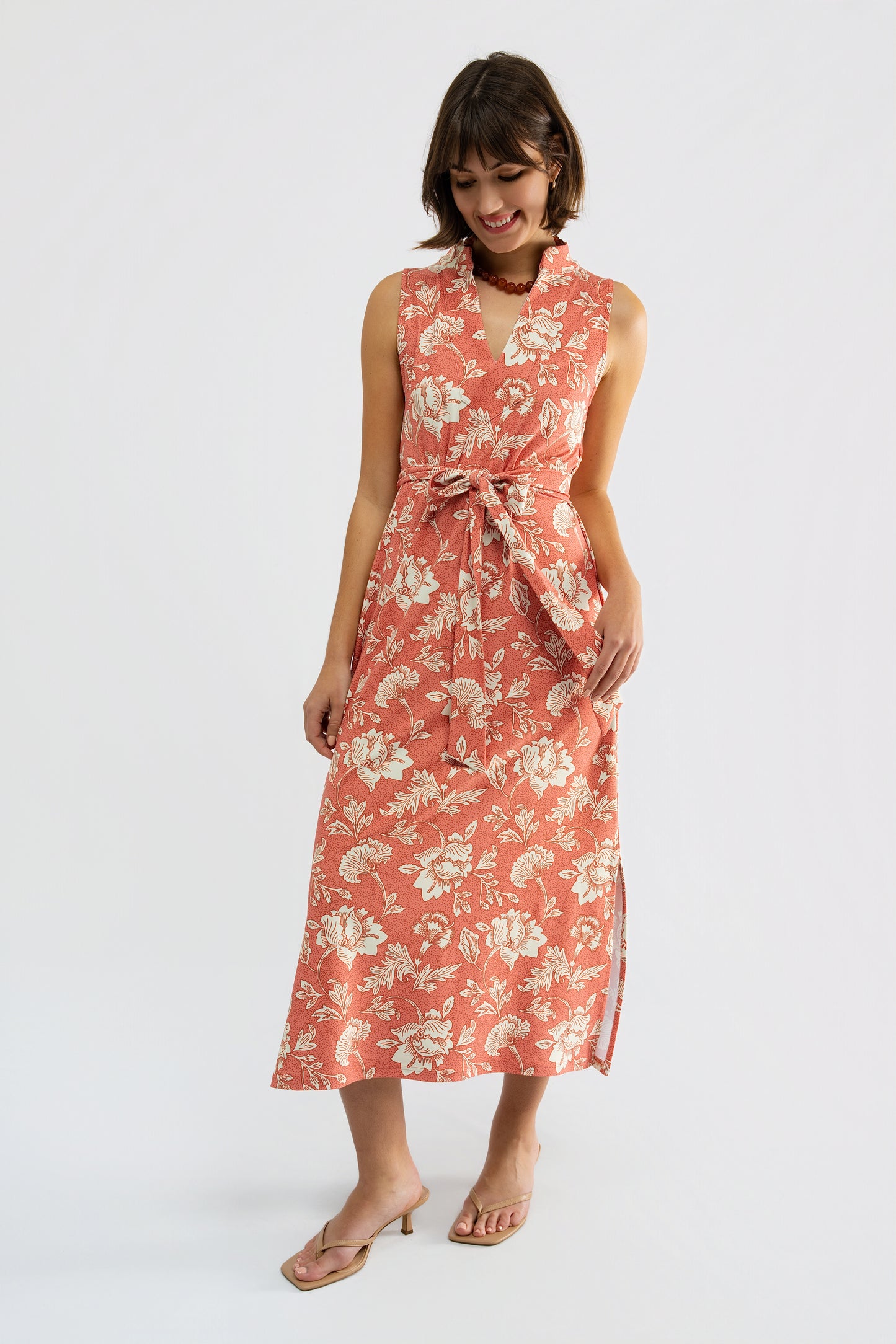 Paige Dress - Beach Bloom